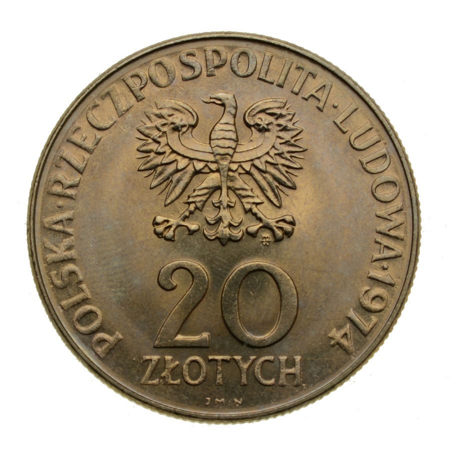 20 złotych 1974 r. - XXV lat RWPG (M190)