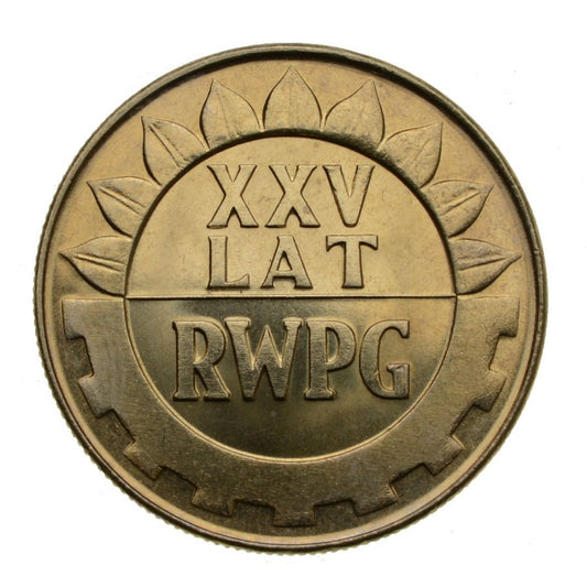 20 złotych 1974 r. - XXV lat RWPG (M190)