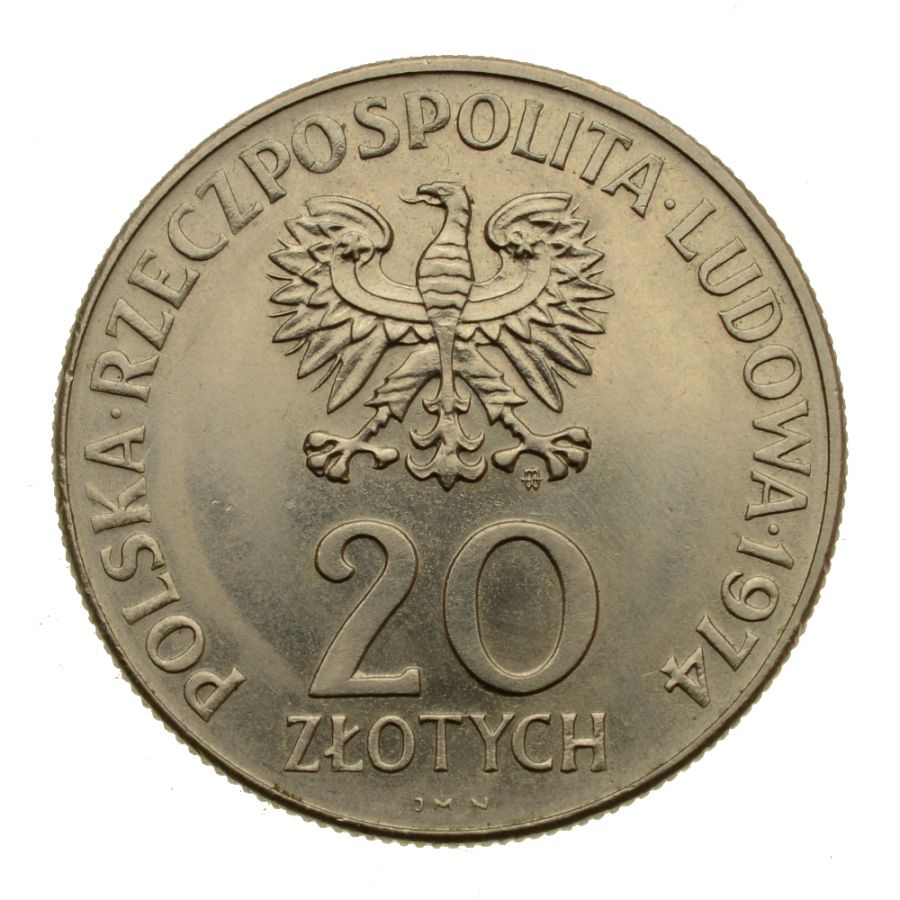 20 złotych 1974 r. - XXV lat RWPG (M539)