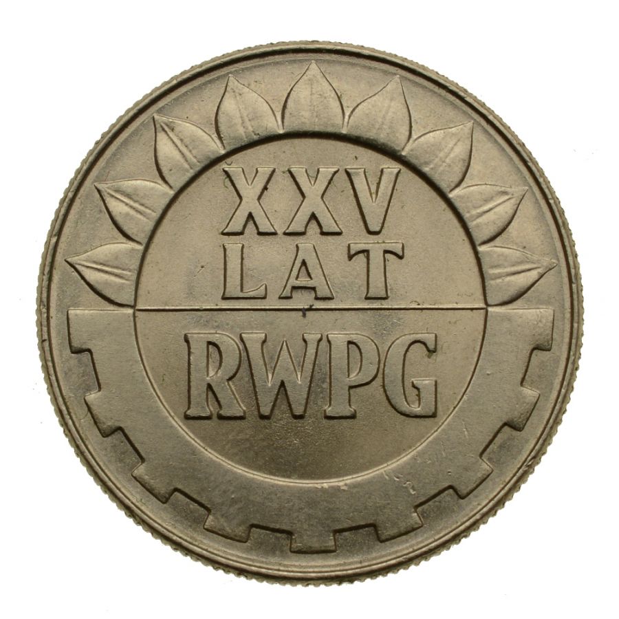 20 złotych 1974 r. - XXV lat RWPG (M539)