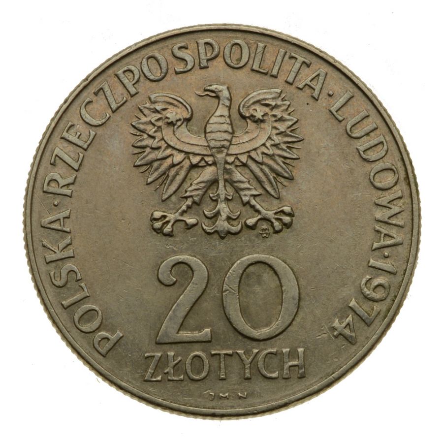 20 złotych 1974 r. - XXV lat RWPG (M629)