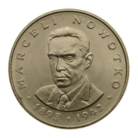 20 złotych 1975 r. - Marceli Nowotko (M828)