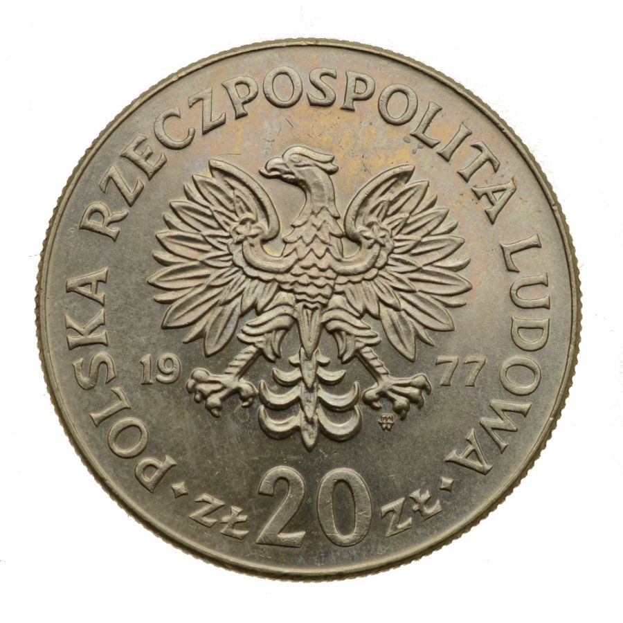 20 złotych 1977 r. - Marceli Nowotko (M830)