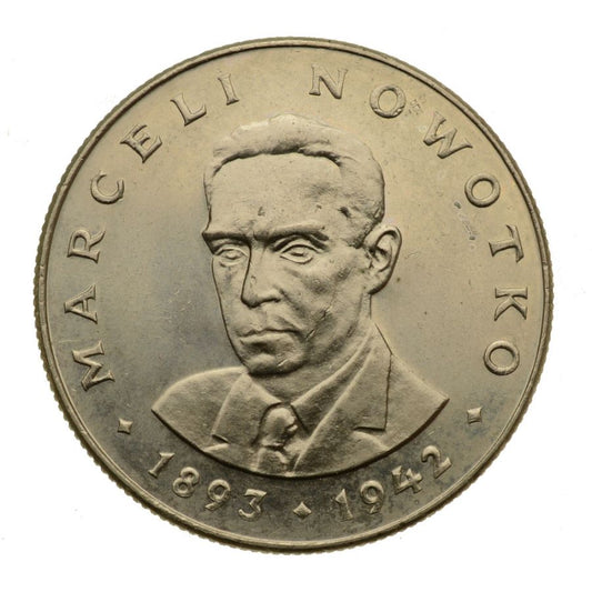 20 złotych 1977 r. - Marceli Nowotko (M830)