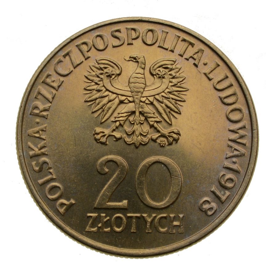 20 złotych 1978 r. - Interkosmos (M843)