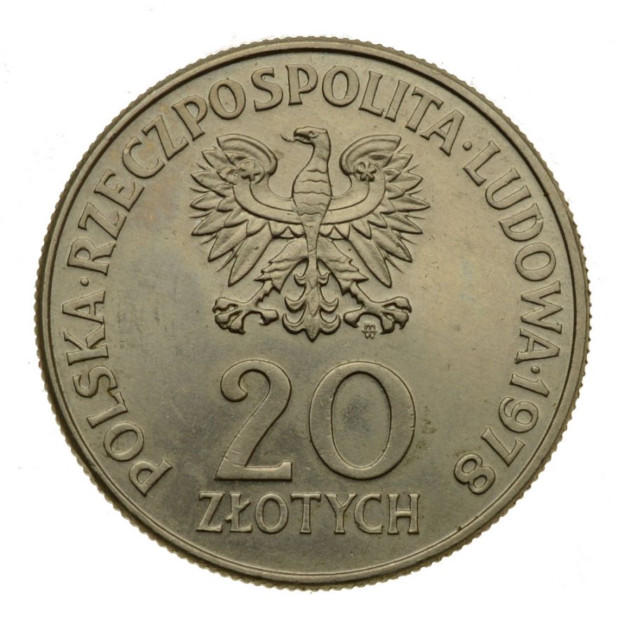 20 złotych 1978 r. - Maria Konopnicka (M694)