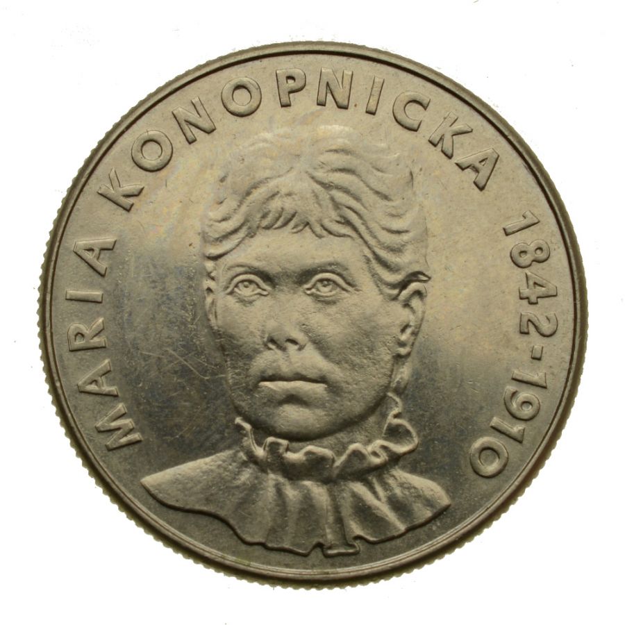 20 złotych 1978 r. - Maria Konopnicka (M694)