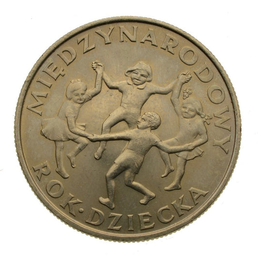 20 złotych 1979 r. - Międzynarodowy Rok Dziecka (M143)