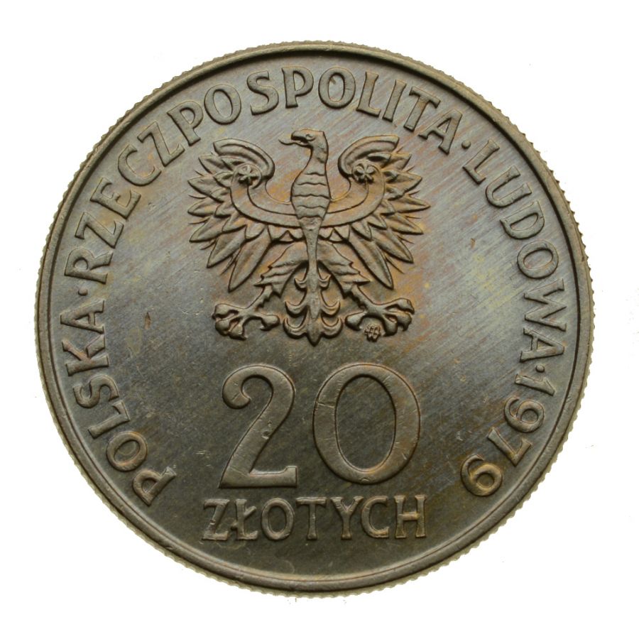 20 złotych 1979 r. - Międzynarodowy Rok Dziecka (M175)