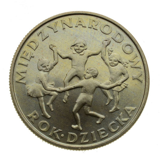 20 złotych 1979 r. - Międzynarodowy Rok Dziecka (M175)