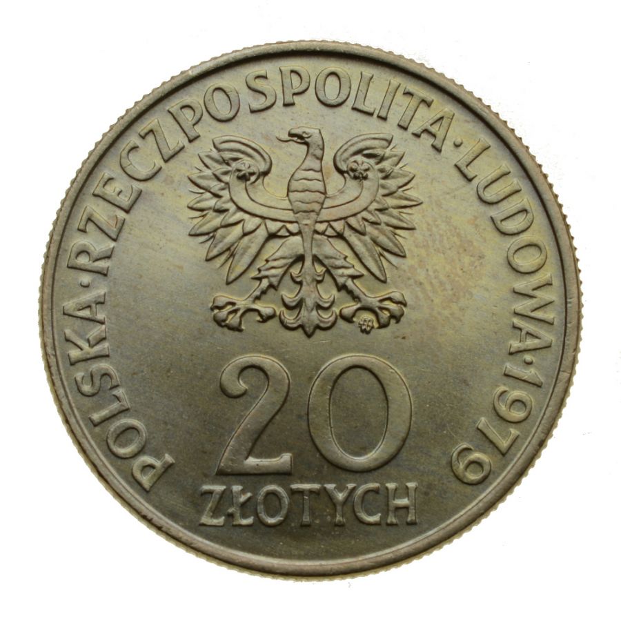 20 złotych 1979 r. - Międzynarodowy Rok Dziecka (M176)