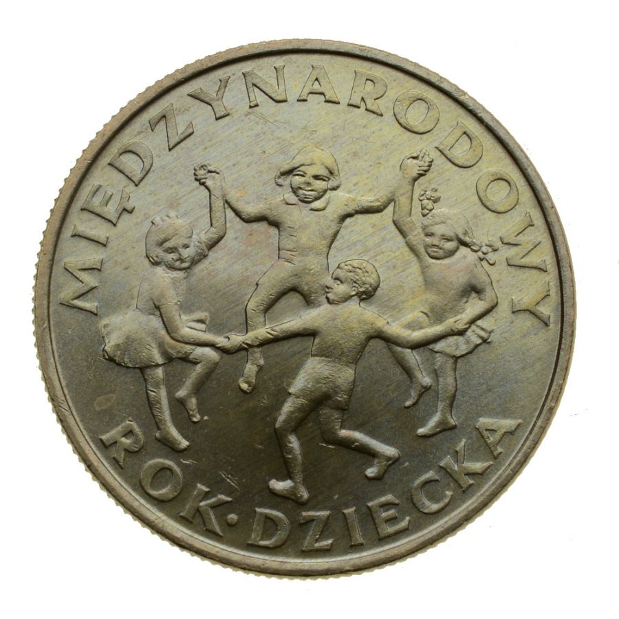 20 złotych 1979 r. - Międzynarodowy Rok Dziecka (M176)