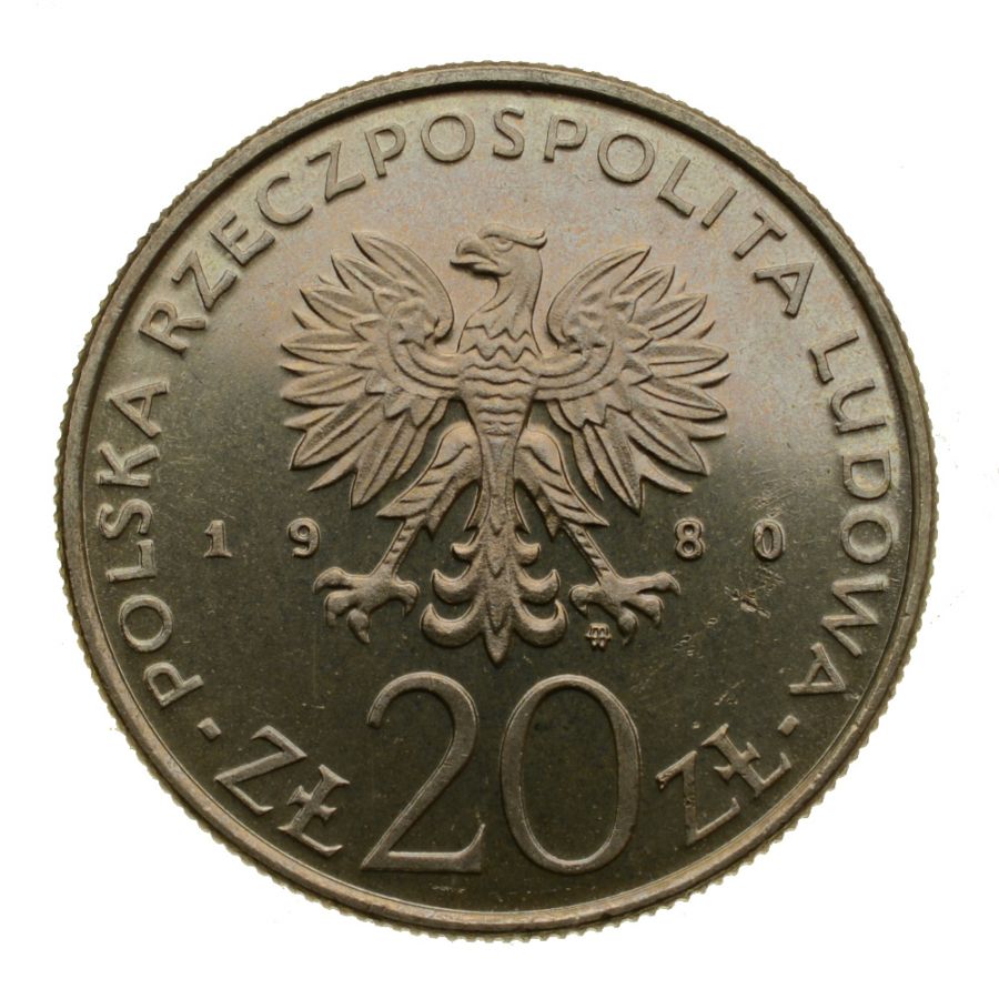 20 złotych 1980 r. - Igrzyska XXII Olimpiady Moskwa (M315)