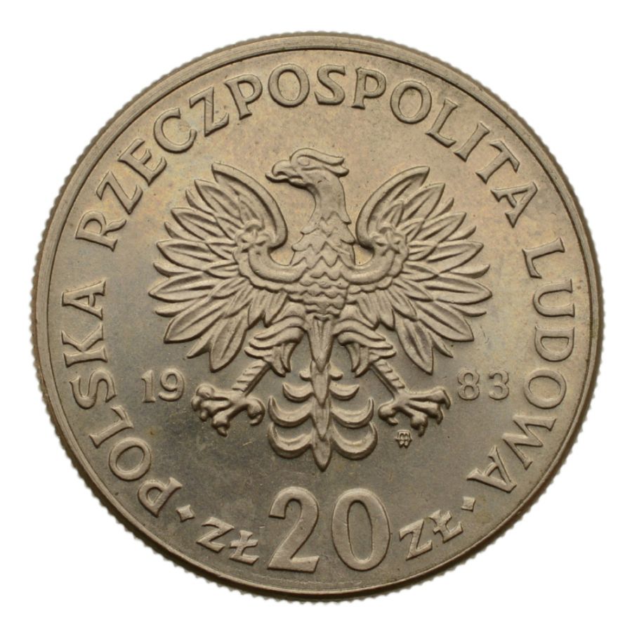 20 złotych 1983 r. - Marceli Nowotko (M821)