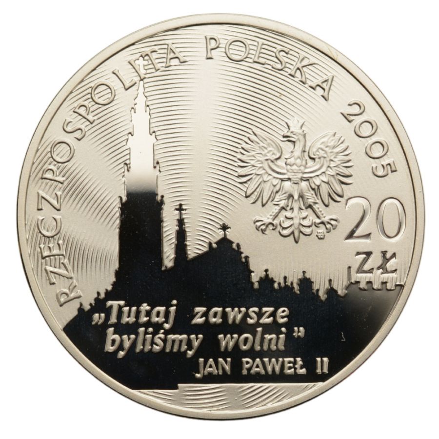 20 złotych - 350-lecie obrony Jasnej Góry