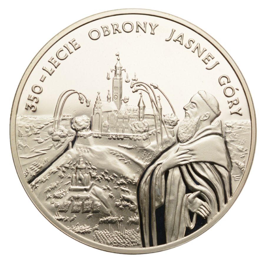 20 złotych - 350-lecie obrony Jasnej Góry