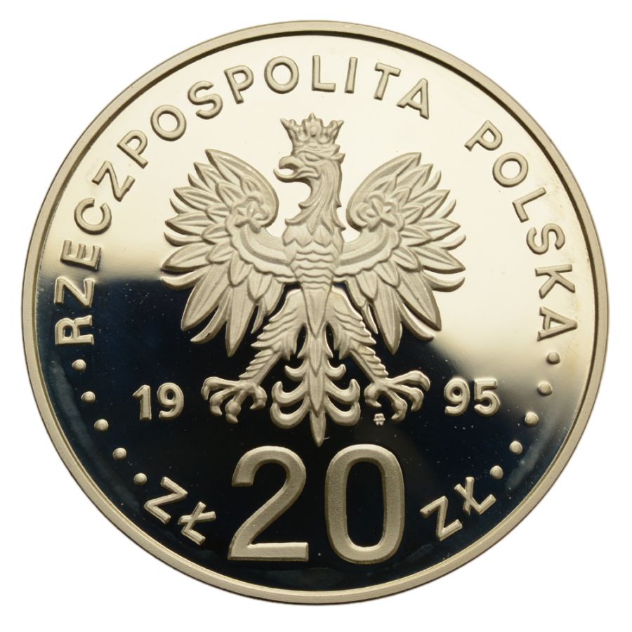 20 złotych - 50. rocznica powstania ONZ