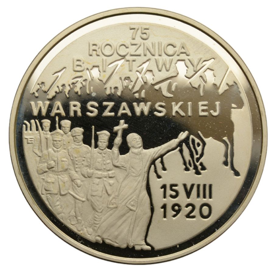 20 złotych - 75. rocznica Bitwy Warszawskiej