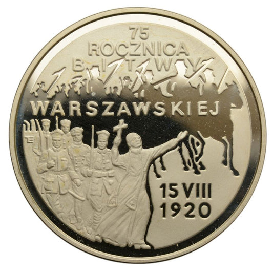 20 złotych - 75. rocznica Bitwy Warszawskiej