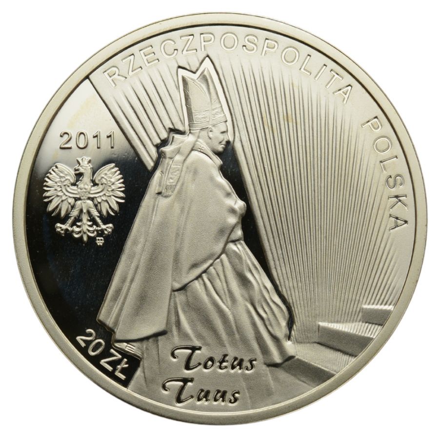 20 złotych - Beatyfikacja Jana Pawła II