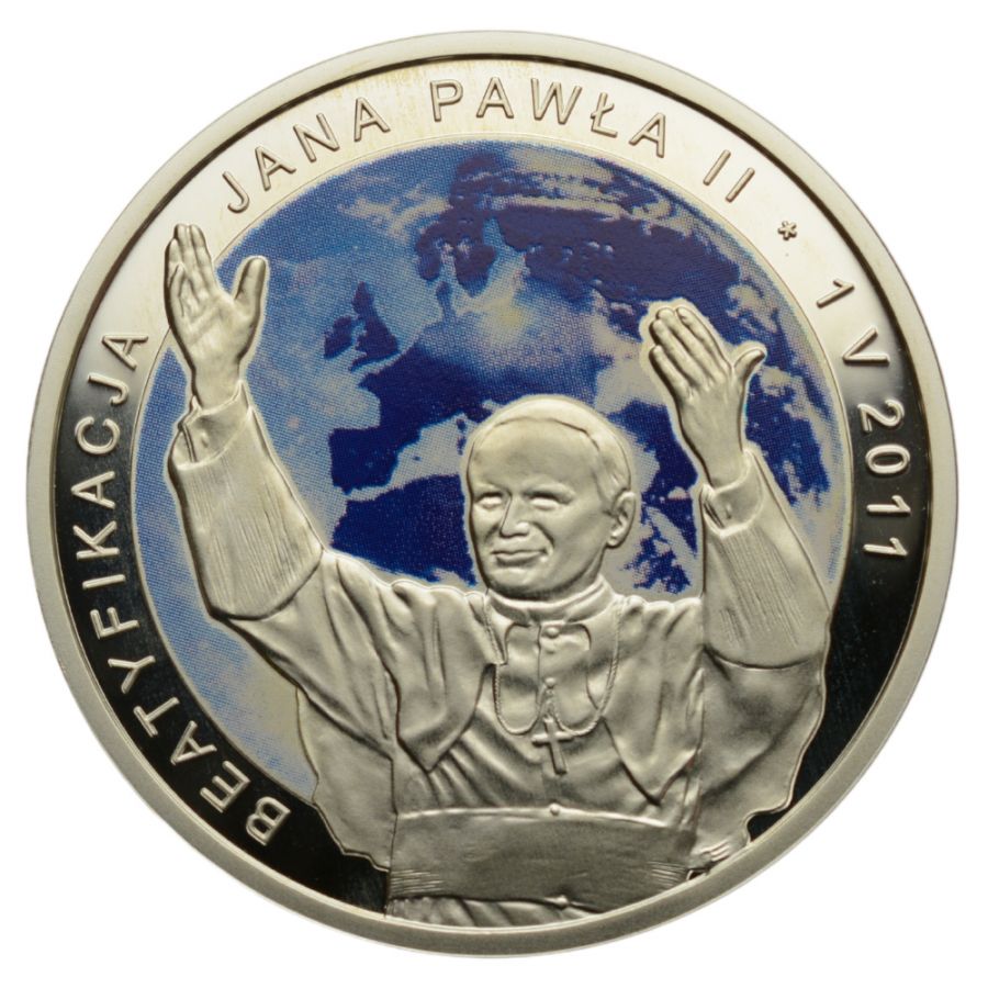 20 złotych - Beatyfikacja Jana Pawła II