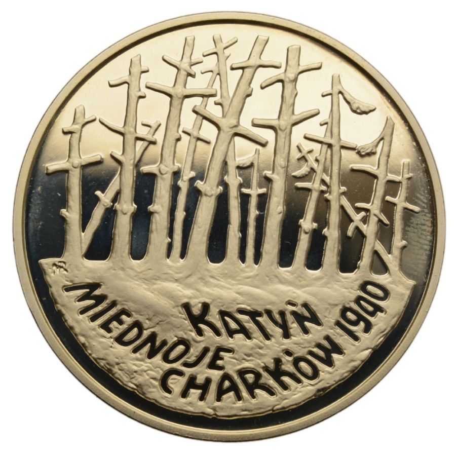 20 złotych - Katyń - Miednoje - Charków 1940