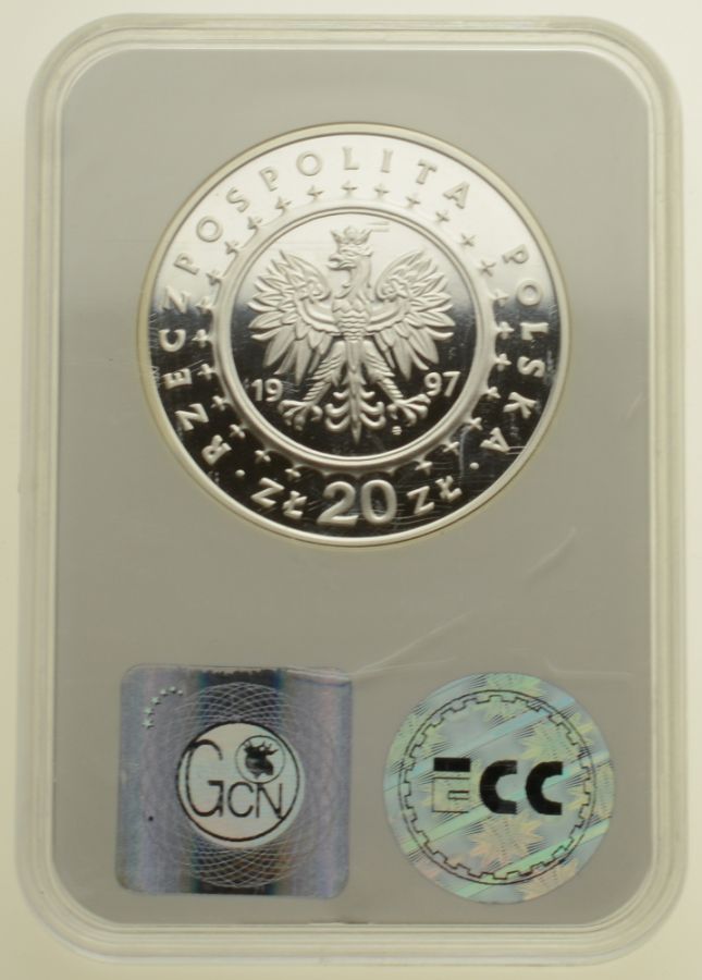 20 złotych - Zamek w Pieskowej Skale - GRADING GCN PR70