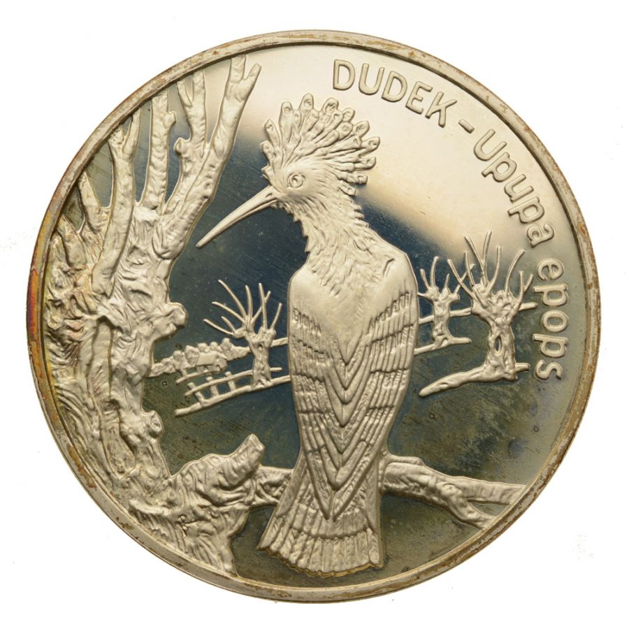 20 złotych - Zwierzęta świata - Dudek