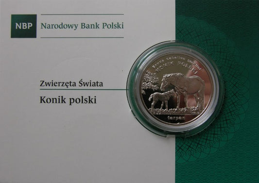 20 złotych - Zwierzęta świata - Konik polski