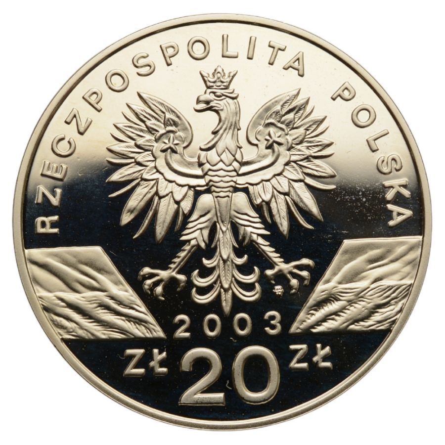 20 złotych - Zwierzęta świata - Węgorz Europejski