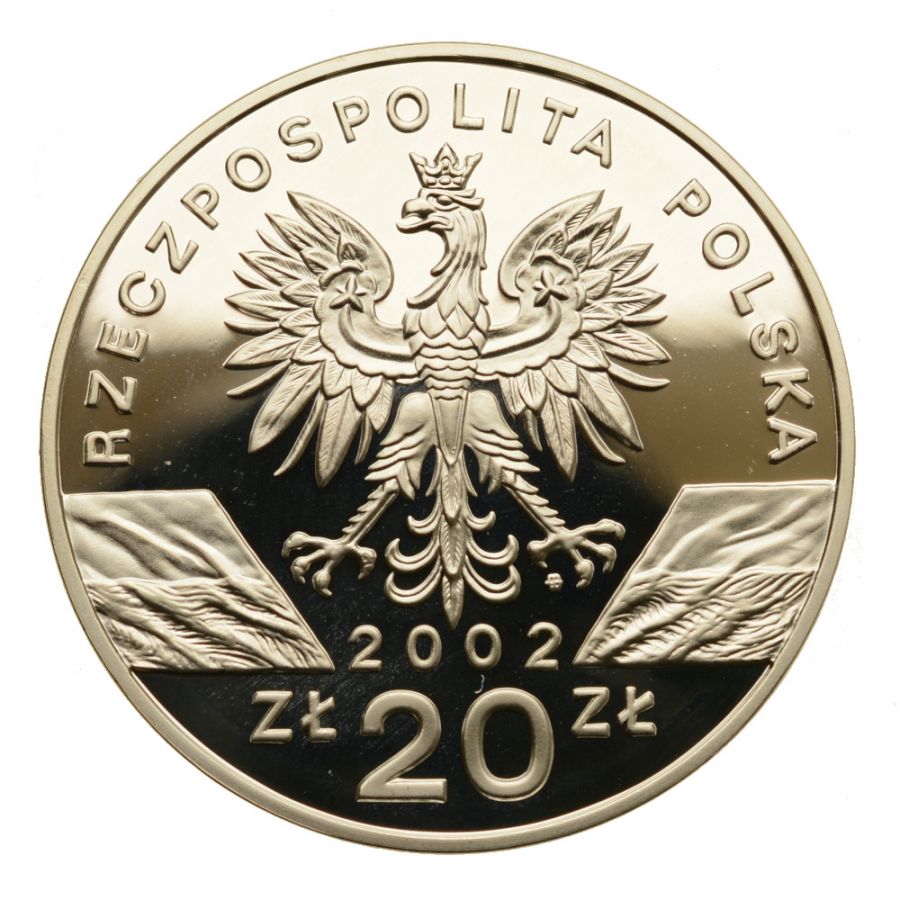 20 złotych - Zwierzęta świata - Żółw Błotny