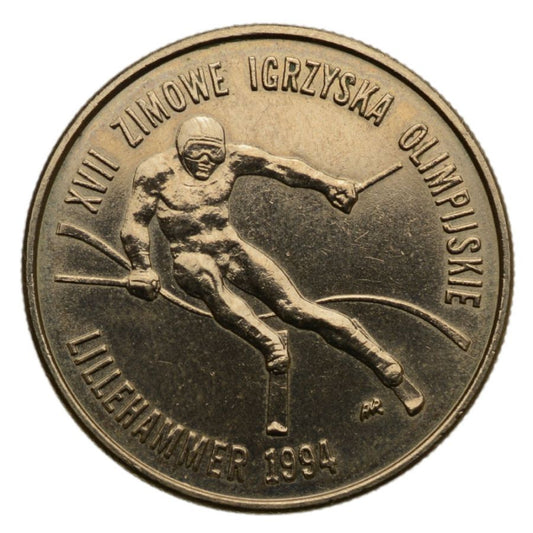 20000 złotych - XVII Zimowe Igrzyska Olimpijskie - Lillehammer 1994