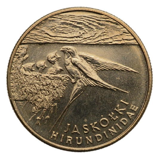 20000 złotych - Zwierzęta świata - Jaskółki