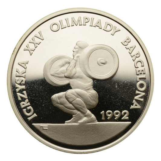 200000 złotych - Igrzyska Olimpijskie - Barcelona 1992 - Ciężary