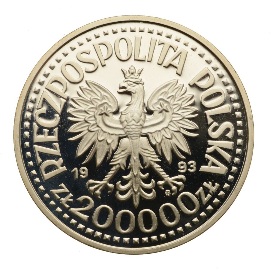 200000 złotych - Kazimierz Jagiellończyk (półpostać)