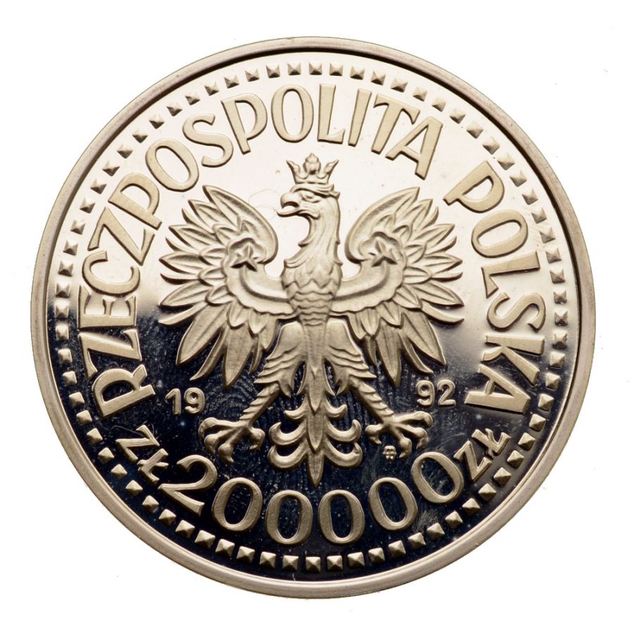 200000 złotych - Władysław Warneńczyk (półpostać)