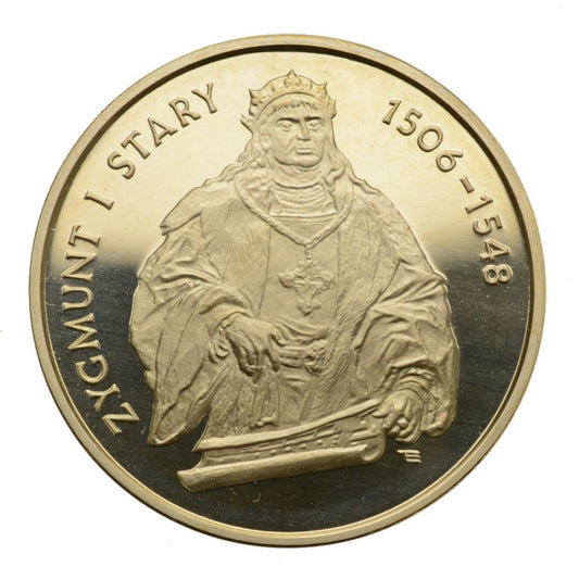 200000 złotych - Zygmunt Stary (półpostać)