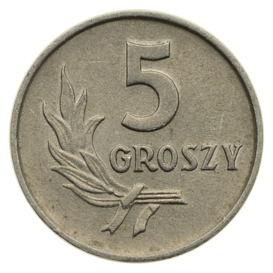 5 groszy 1967 r. (M345)