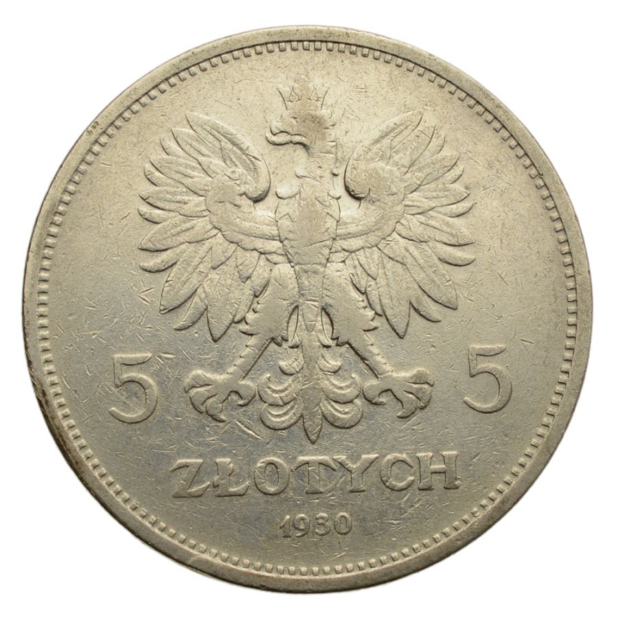 5 złotych 1930 r. - NIKE