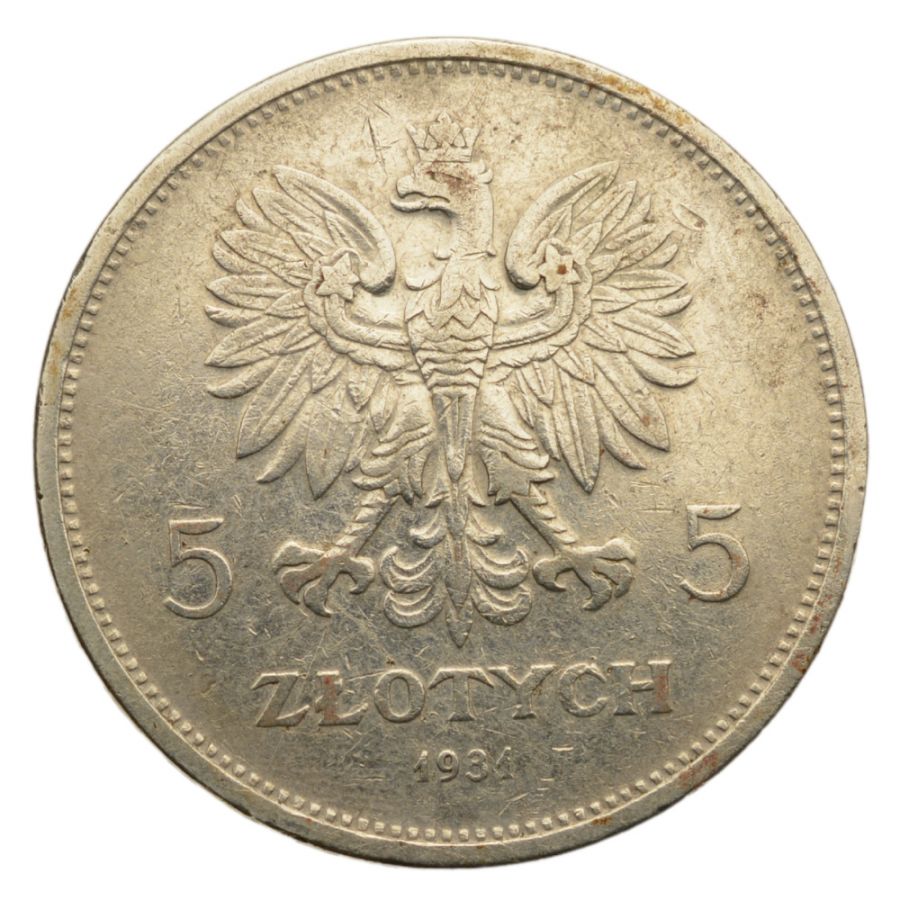 5 złotych 1931 r. - NIKE