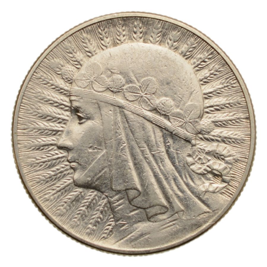 5 złotych 1933 r. - Głowa Kobiety (2)