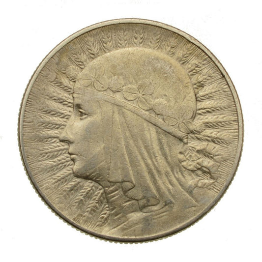 5 złotych 1933 r. - Głowa Kobiety (6)