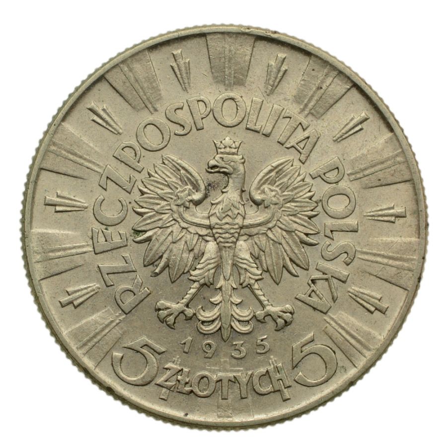 5 złotych 1935 r. - Józef Piłsudski