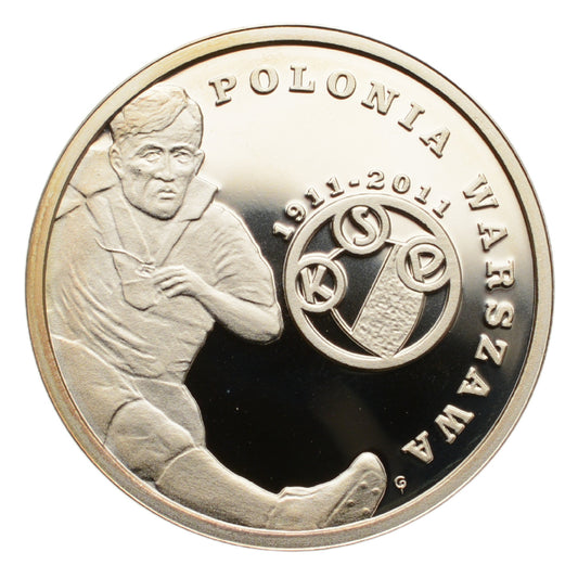 5 złotych - Polskie Kluby Piłkarskie - Polonia Warszawa