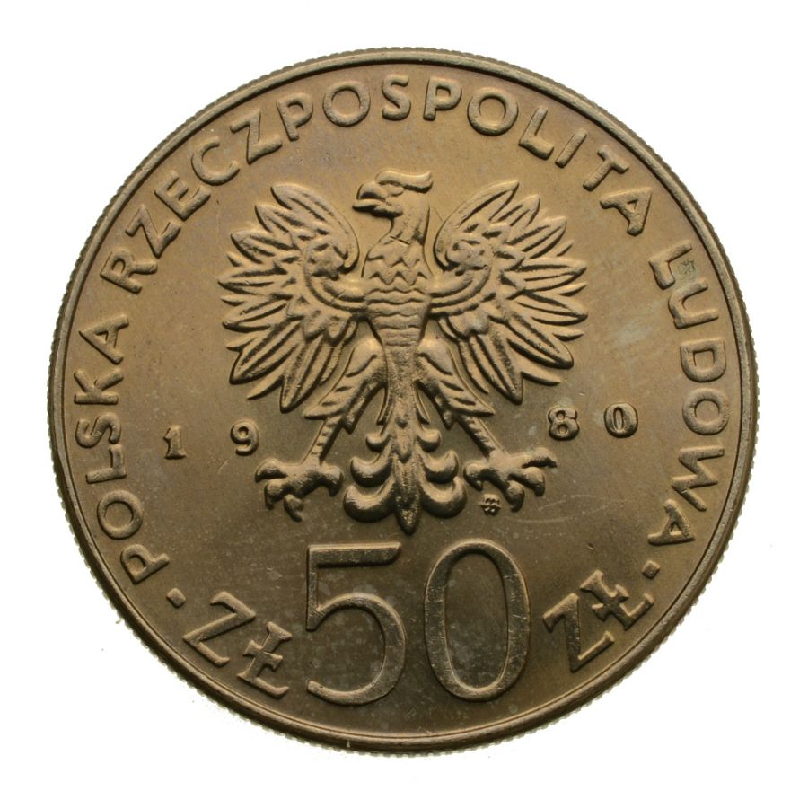 50 złotych 1980 r. - Bolesław Chrobry (M208)