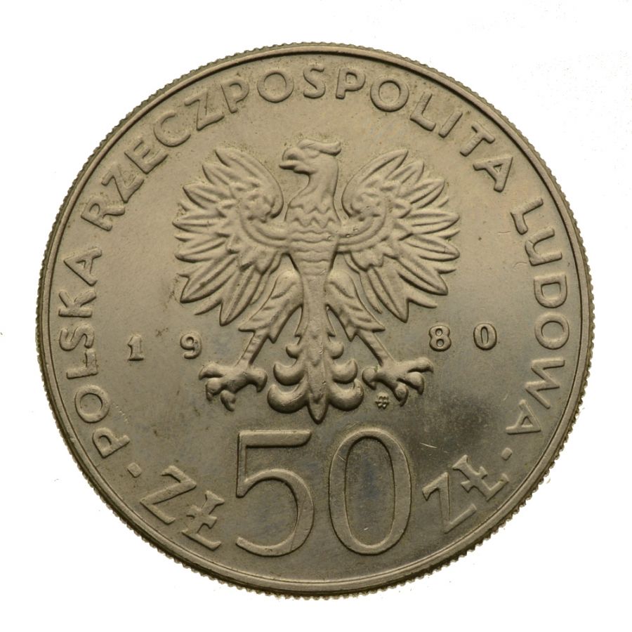 50 złotych 1980 r. - Bolesław Chrobry (M229)