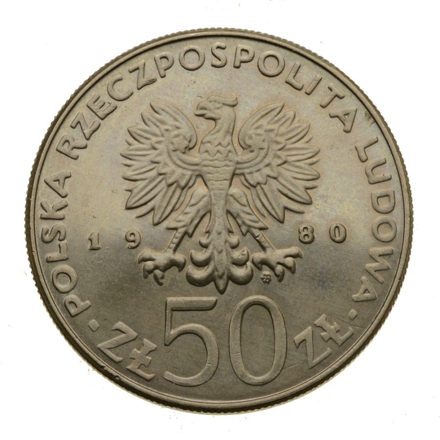 50 złotych 1980 r. - Bolesław Chrobry (M295)