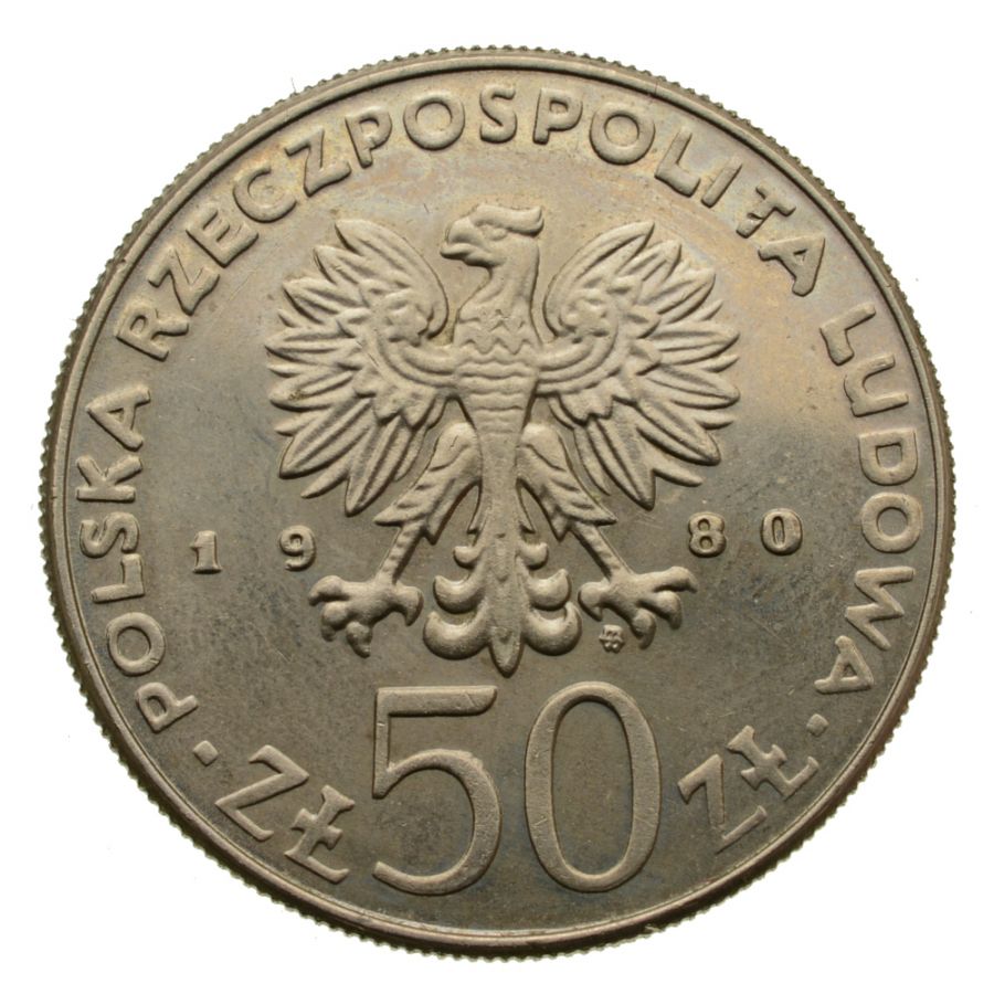 50 złotych 1980 r. - Kazimierz Odnowiciel (M265)