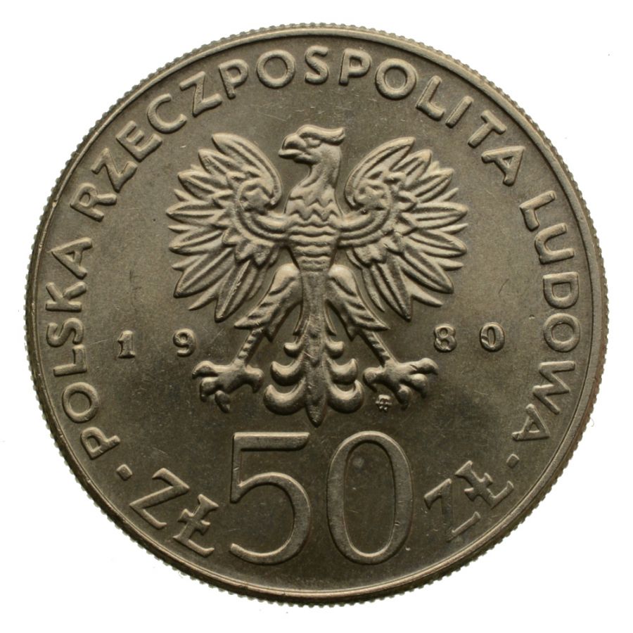 50 złotych 1980 r. - Kazimierz Odnowiciel (M278)