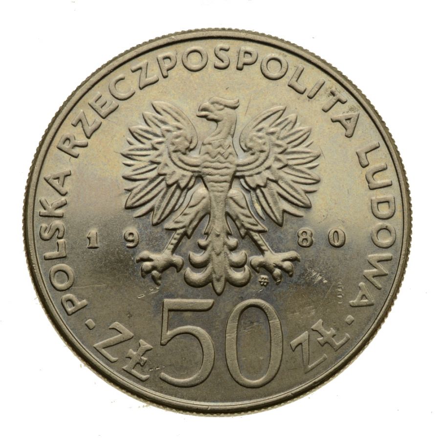 50 złotych 1980 r. - Kazimierz Odnowiciel (M300)